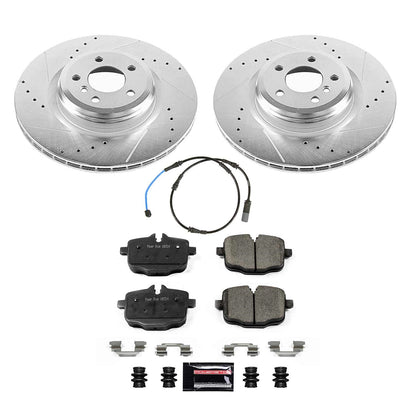 PowerStop Rear Z23 Evolution Brake Kit | BMW Alpina B6 xDrive Gran Coupe (2016–2019) (K8775)