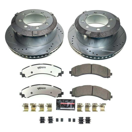 PowerStop Rear Z36 Truck & Tow Brake Kit | Ram 3500 (2019–2022) (K8776-36)