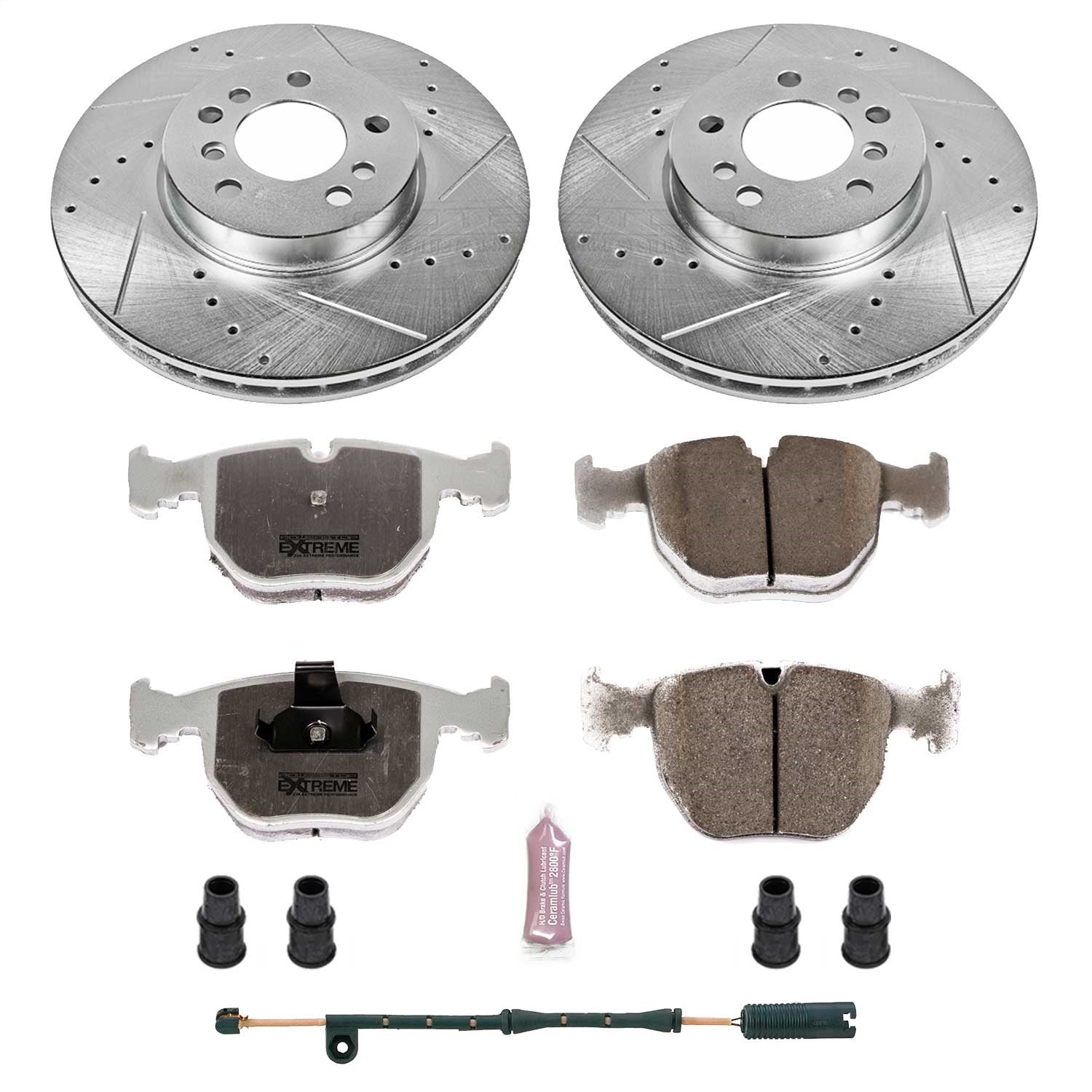 PowerStop Front Z26 Street Warrior Brake Kit | BMW X5 (2000–2006) (K879-26)