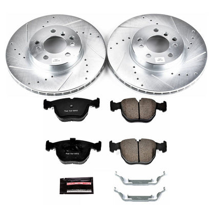 PowerStop Front Z23 Evolution Sport Brake Kit | BMW X5 (2000–2006) (K879)