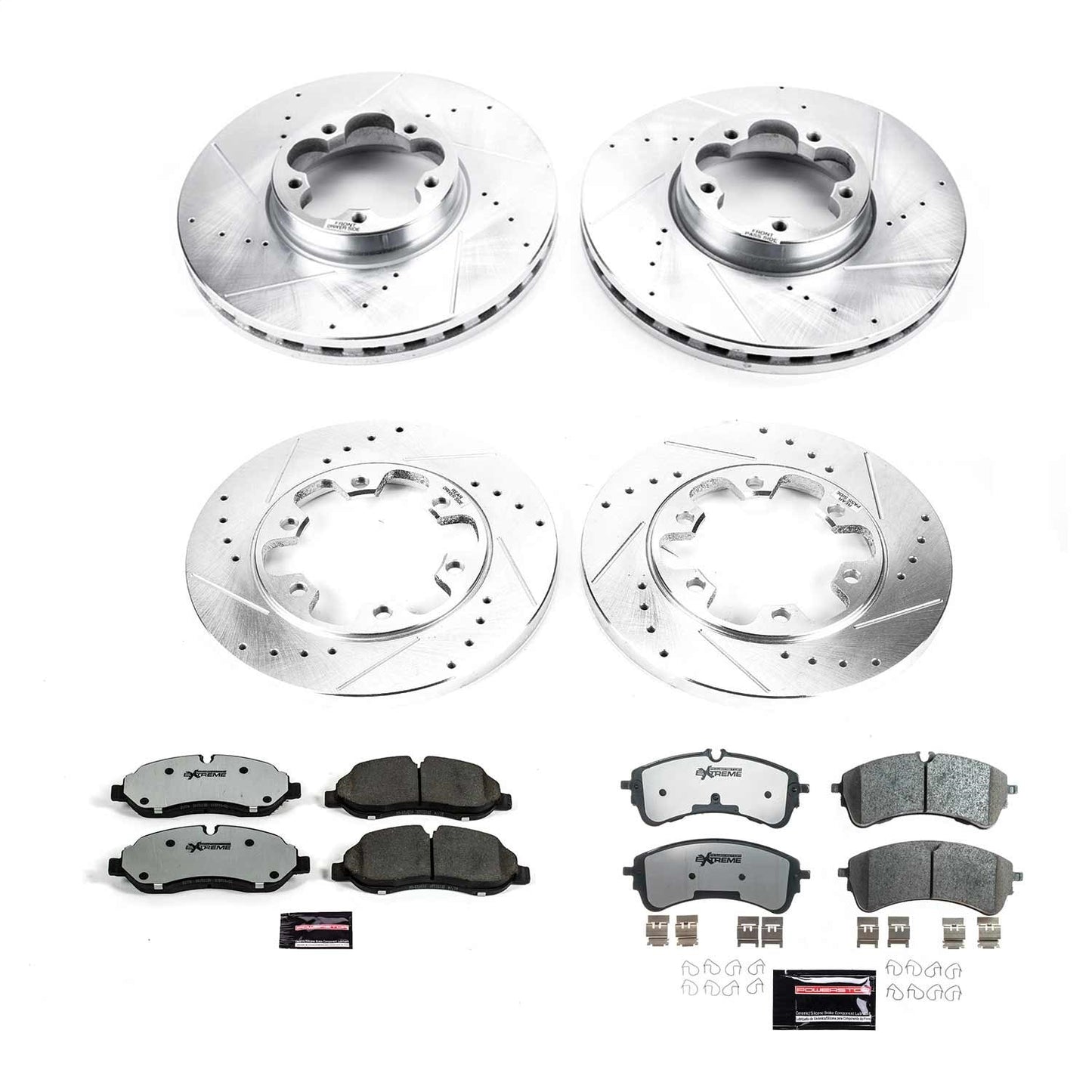 PowerStop Front & Rear Z36 Truck & Tow Brake Kit | Ford Transit-350 HD (2020) (K8806-36)