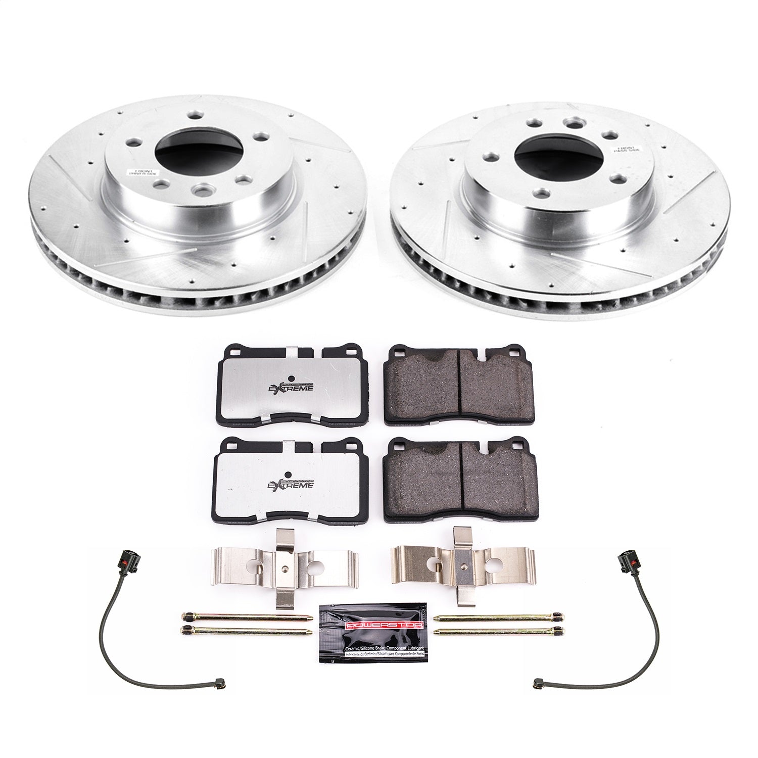 PowerStop Front Z26 Street Warrior Brake Kit | Volkswagen Touareg 2011–2017 (K8821-26)