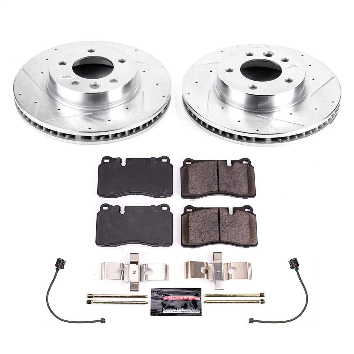 PowerStop Front Z23 Evolution Brake Kit | Volkswagen Touareg 2011–2017 (K8821)