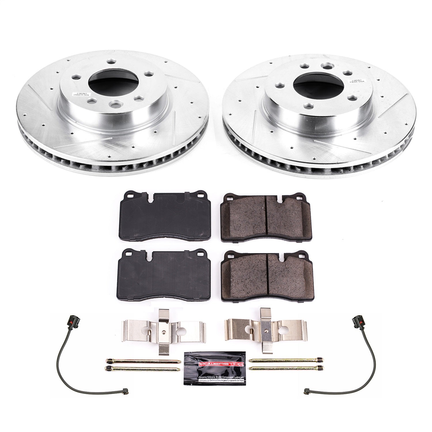 PowerStop Front Z23 Evolution Brake Kit | Volkswagen Touareg 2011–2017 (K8821)