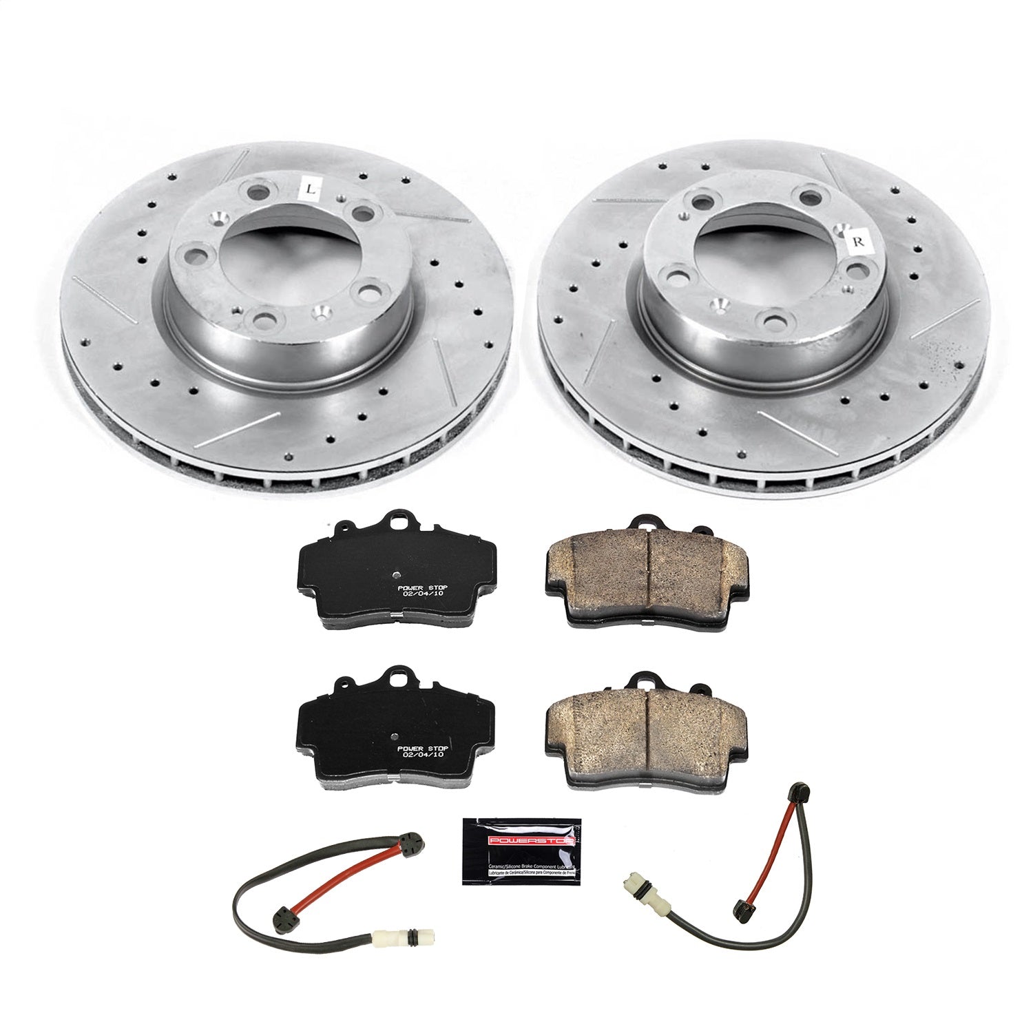 PowerStop Front Z23 Evolution Brake Kit | Porsche Boxster (2005–2006) (K8822)