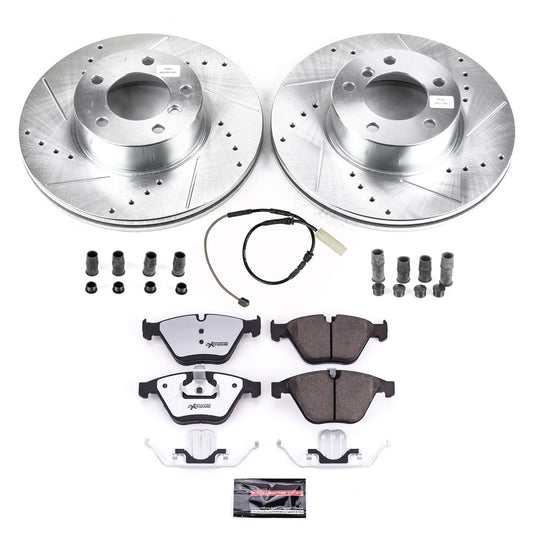 PowerStop Front Z26 Street Warrior Brake Kit | BMW 328i (2011–2013) (K8823-26)