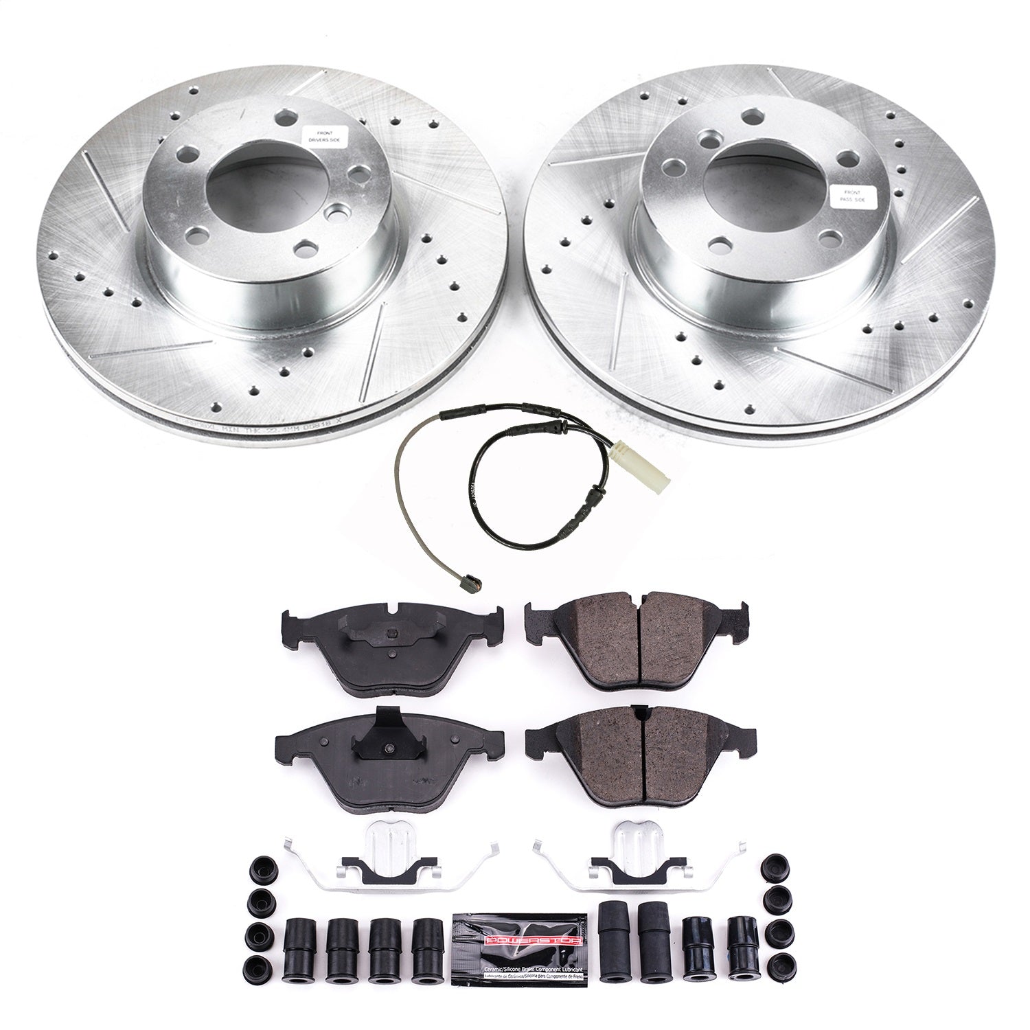 PowerStop Front Z23 Evolution Brake Kit | BMW 328i (2011–2013) (K8823)