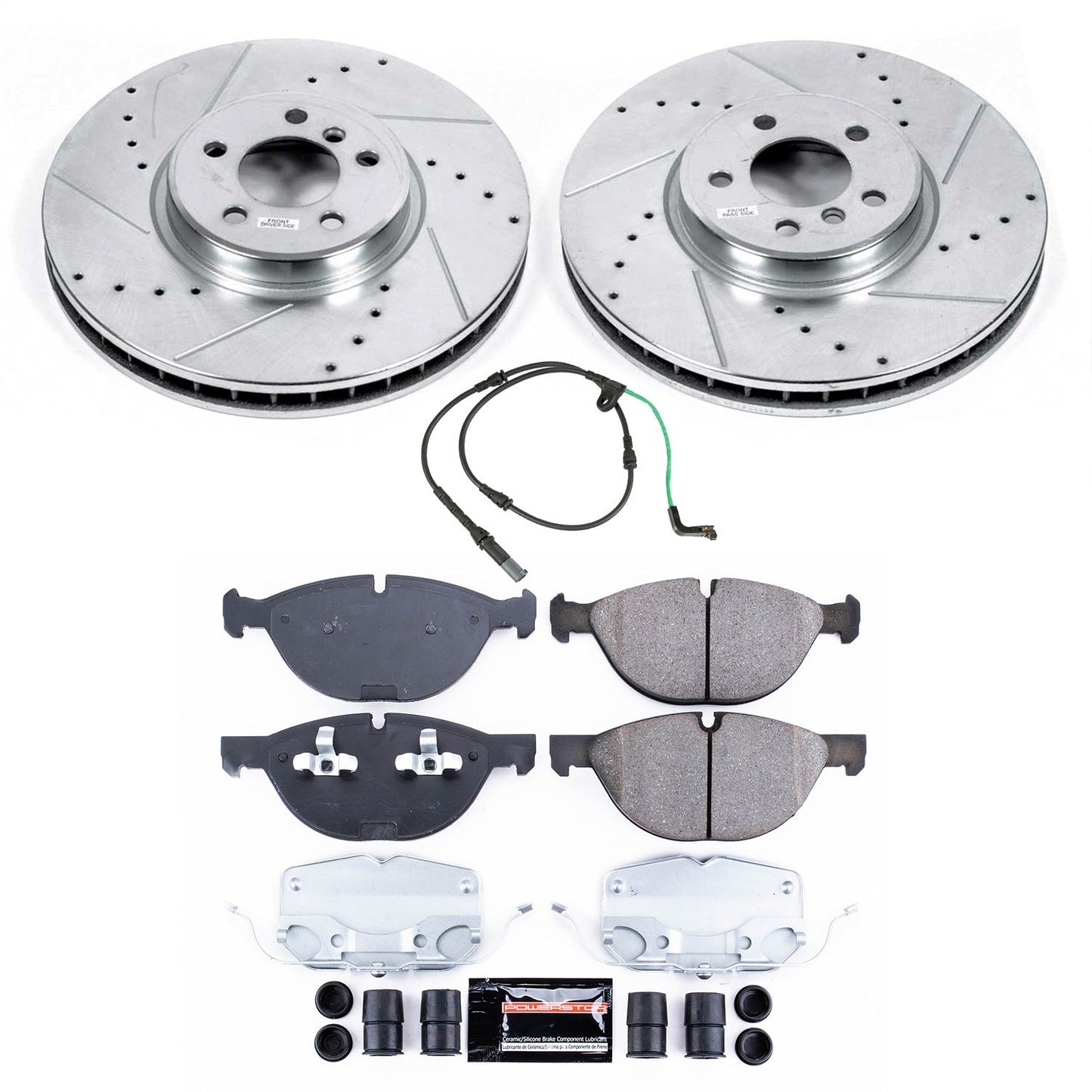 PowerStop Front Z23 Evolution Brake Kit | BMW X6 (2010) (K8824)