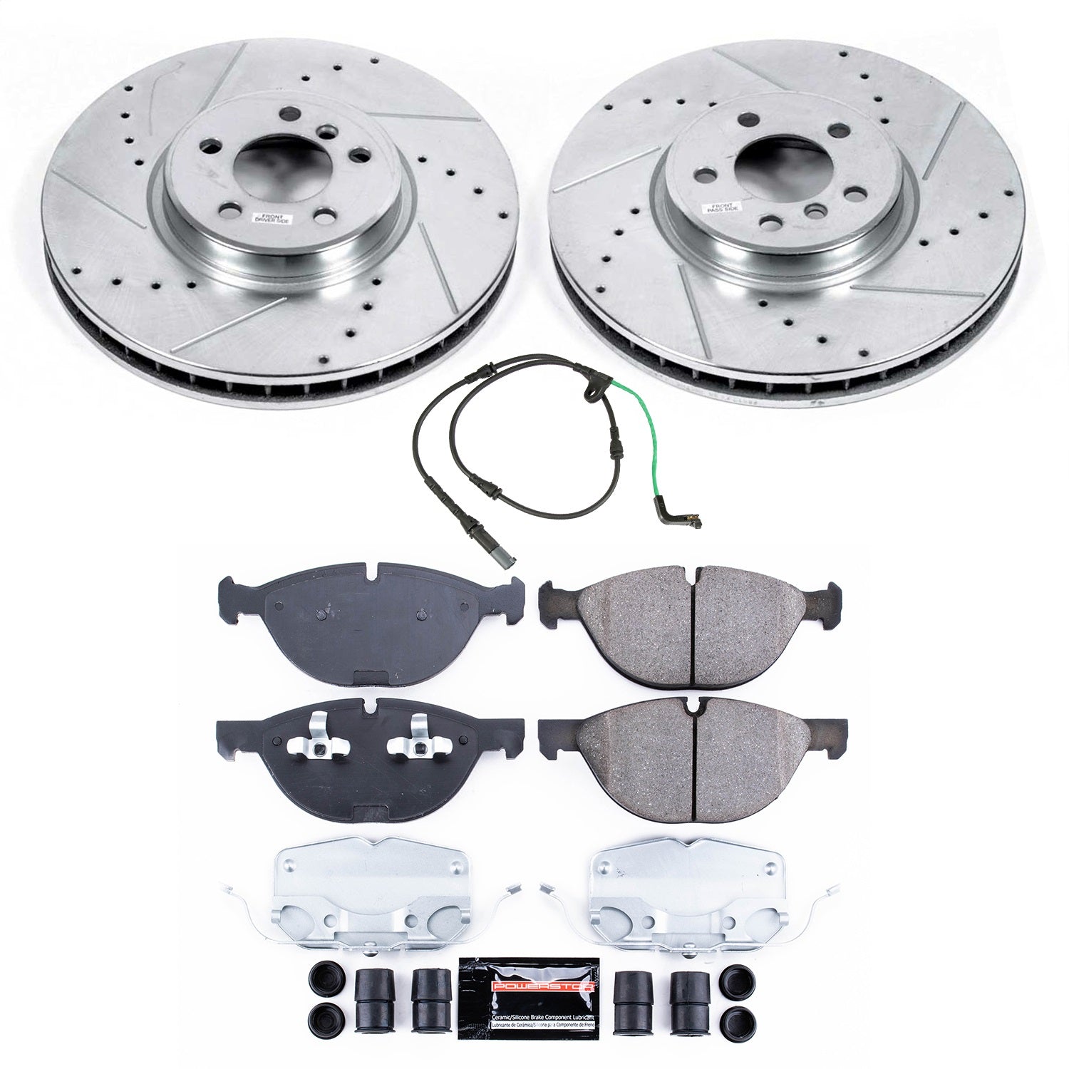 PowerStop Front Z23 Evolution Brake Kit | BMW X6 (2010) (K8824)