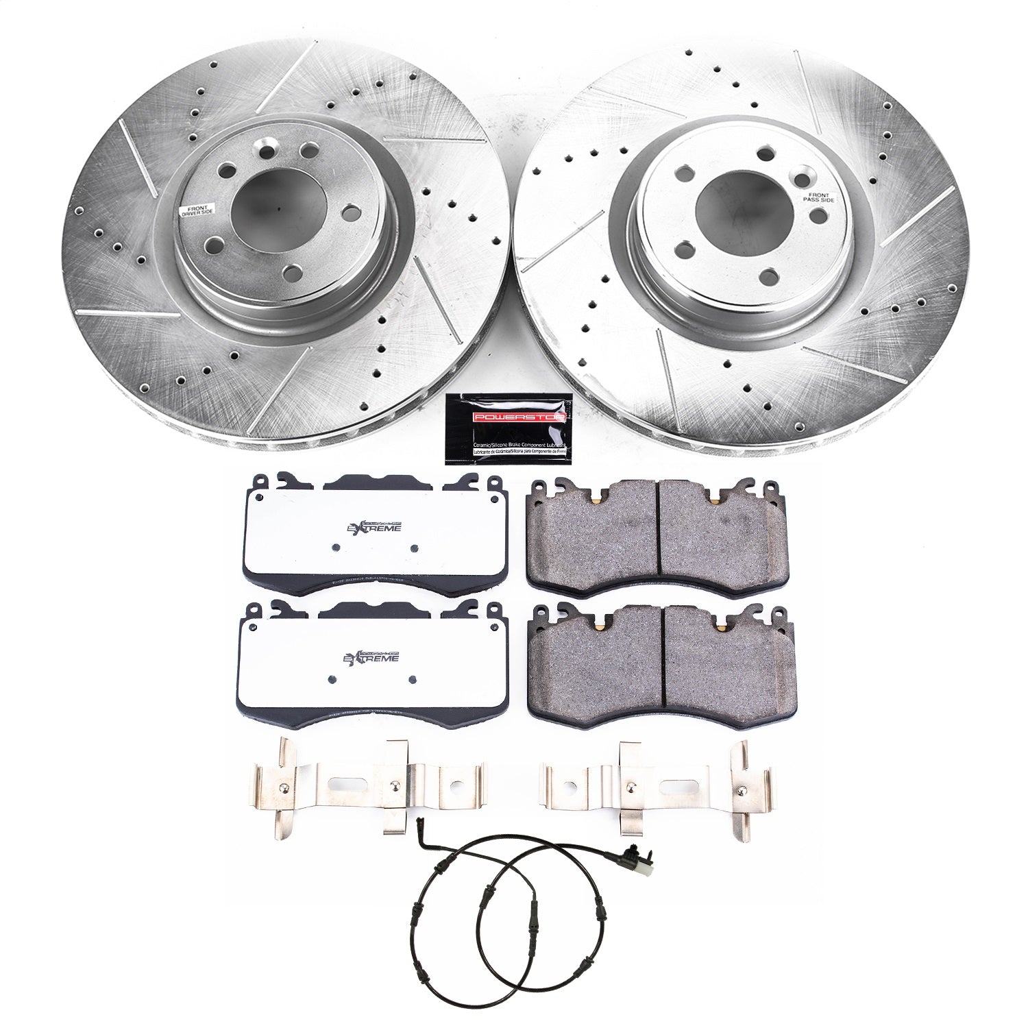 PowerStop Front Z36 Truck & Tow Brake Kit | Land Rover Range Rover Sport (2018–2019) (K8826-36)