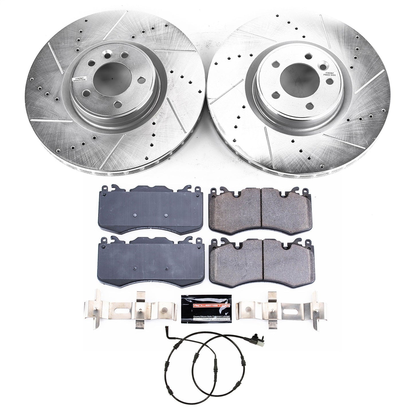 PowerStop Front Z23 Evolution Brake Kit | Land Rover Range Rover Sport (2018–2019) (K8826)