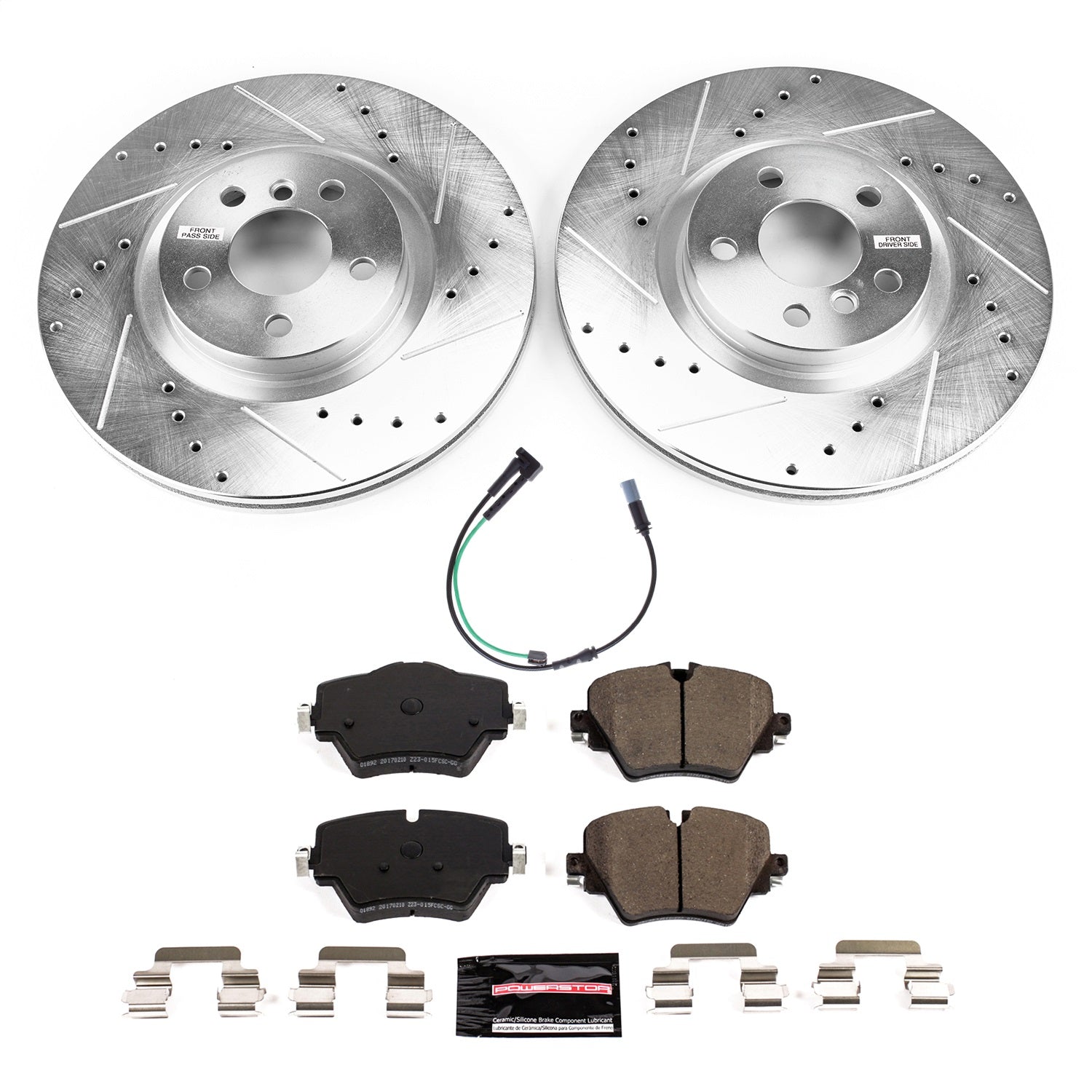 PowerStop Front Z23 Evolution Brake Kit | Mini Cooper Countryman (2021) (K8827)
