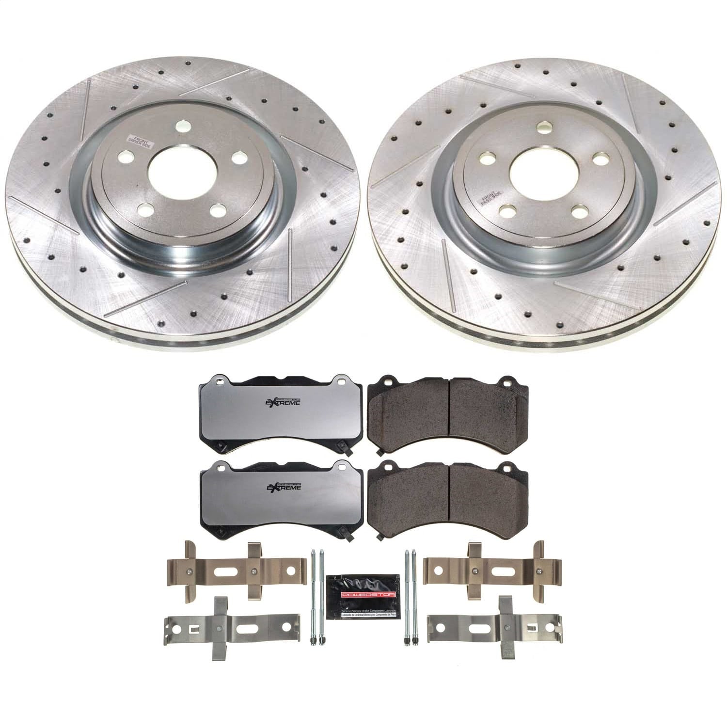 PowerStop Front Z26 Street Warrior Brake Kit | Dodge Durango / Jeep Grand Cherokee (2021–2024 / 2021) (K8838-26)
