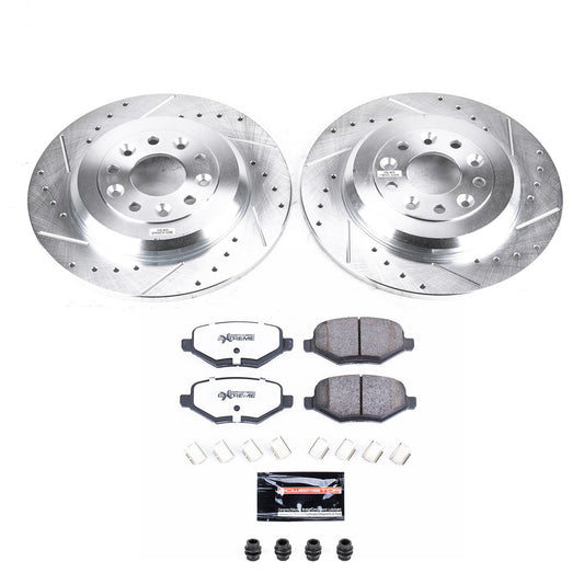 PowerStop Rear Z36 Truck & Tow Brake Kit | Ford Edge (2013–2014) (K8846-36)