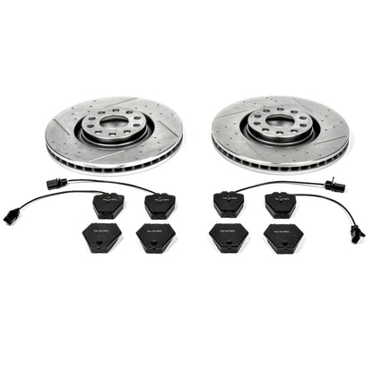 PowerStop Front Z23 Evolution Sport Brake Kit | Audi A6 Quattro (2000–2001) (K886)