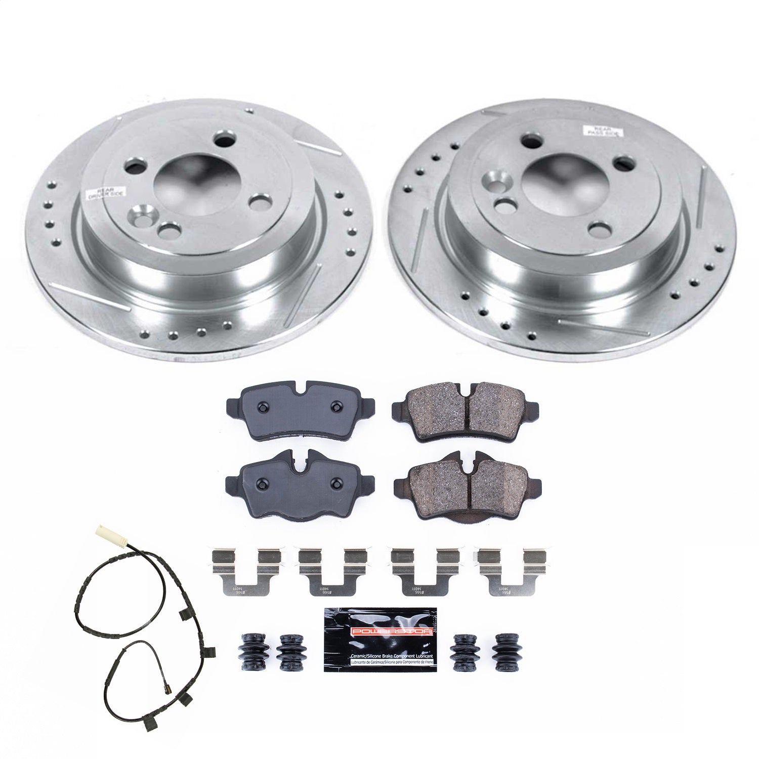 PowerStop Rear Z23 Evolution Brake Kit | Mini Cooper (2013) (K8871)