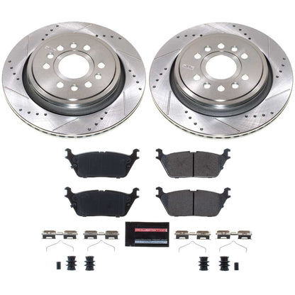 PowerStop Rear Z23 Evolution Brake Kit | Jeep Grand Wagoneer (2022–2023) (K8873)