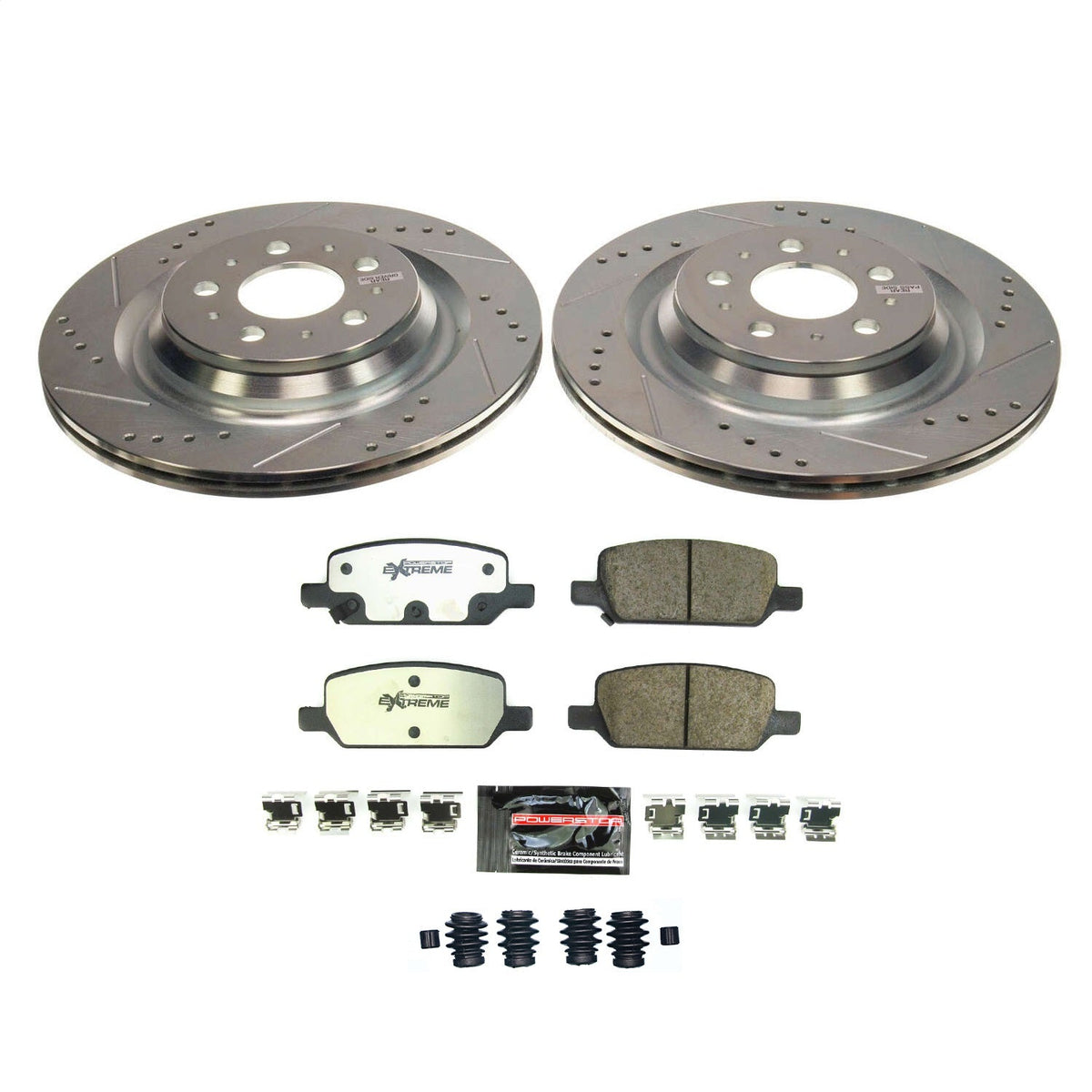 PowerStop Rear Z26 Street Brake Kit | Tesla 3 (2017–2021) (K8874-26)