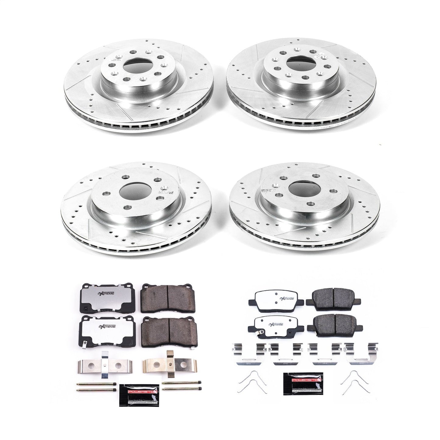 PowerStop Front & Rear Z26 Street Brake Kit | Chevrolet Camaro (2021) (K8900-26)