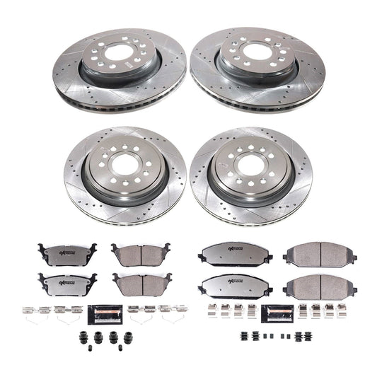 PowerStop Truck & Tow Brake Kit | Jeep Grand Wagoneer 2022–2024 (K8902-36)