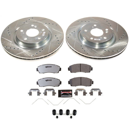 PowerStop Front Z26 Street Brake Kit | Honda CR-V (2020–2022) (K8928-26)