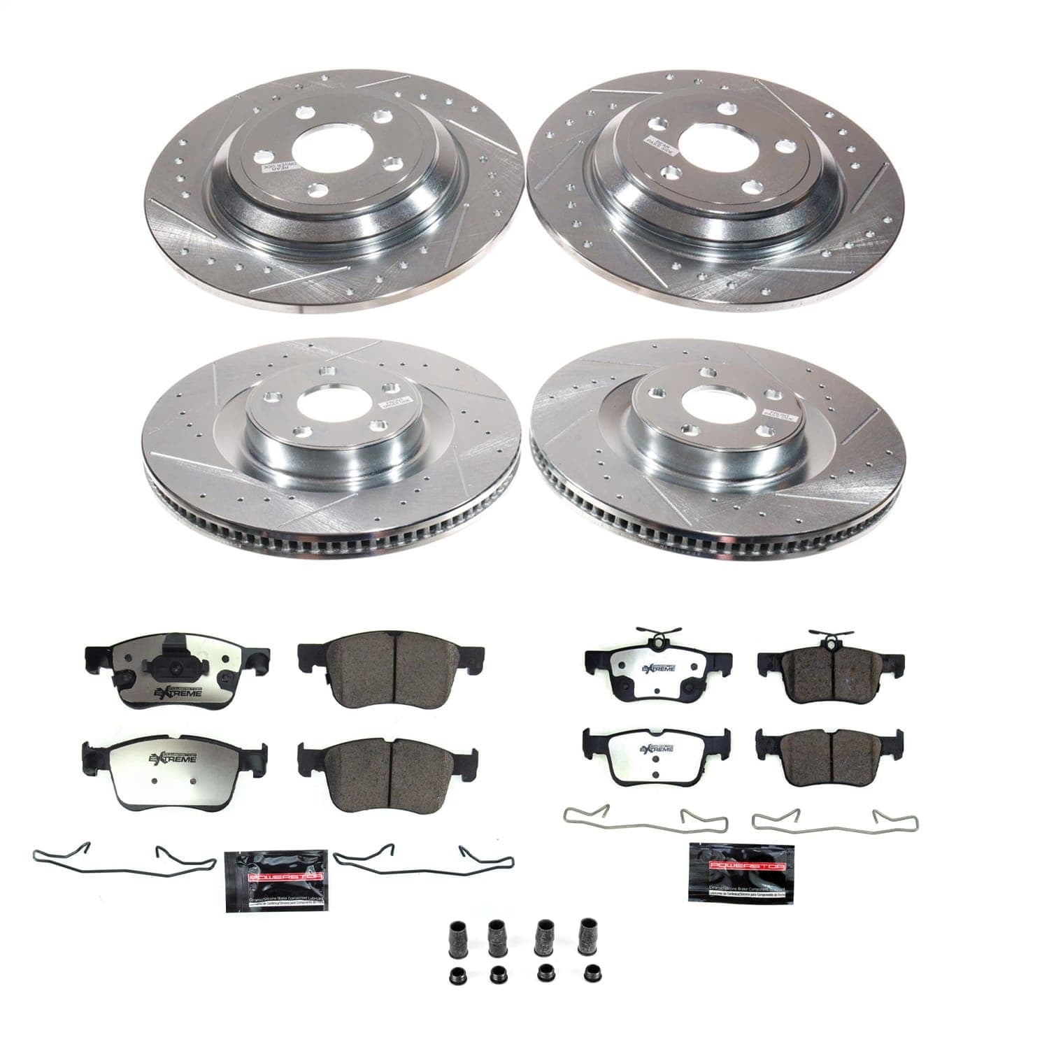 PowerStop Front and Rear Z36 Truck & Tow Brake Kit | Ford Bronco Sport (2023) (K8940-36)