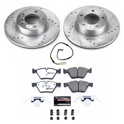 PowerStop Front Z26 Street Brake Kit | BMW 128i (2008–2010) (K8949-26)