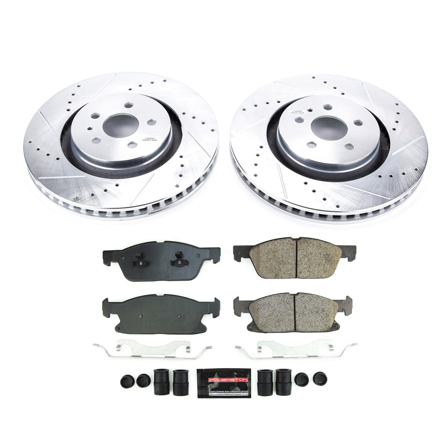 PowerStop Front Z23 Evolution Brake Kit | Lincoln MKZ (2017–2020) (K8960)