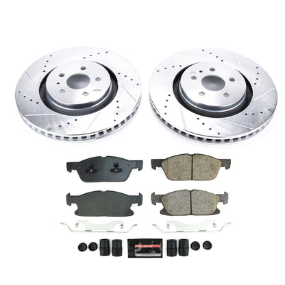 PowerStop Front Z23 Evolution Brake Kit | Lincoln MKZ (2017–2020) (K8960)