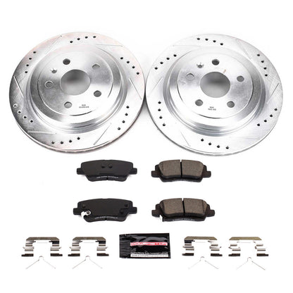 PowerStop Rear Z23 Evolution Brake Kit | Cadillac CTS (2019) (K8965)