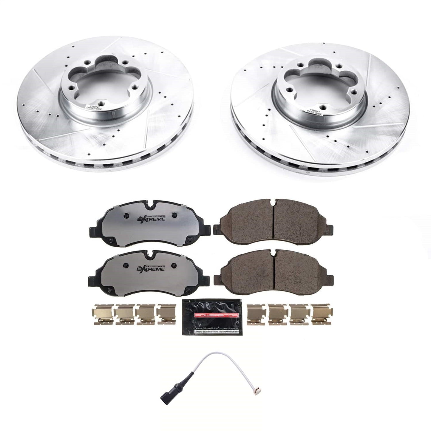 PowerStop Front Z36 Truck & Tow Brake Kit | Ford Transit-350 HD (2020–2022) (K8979-36)