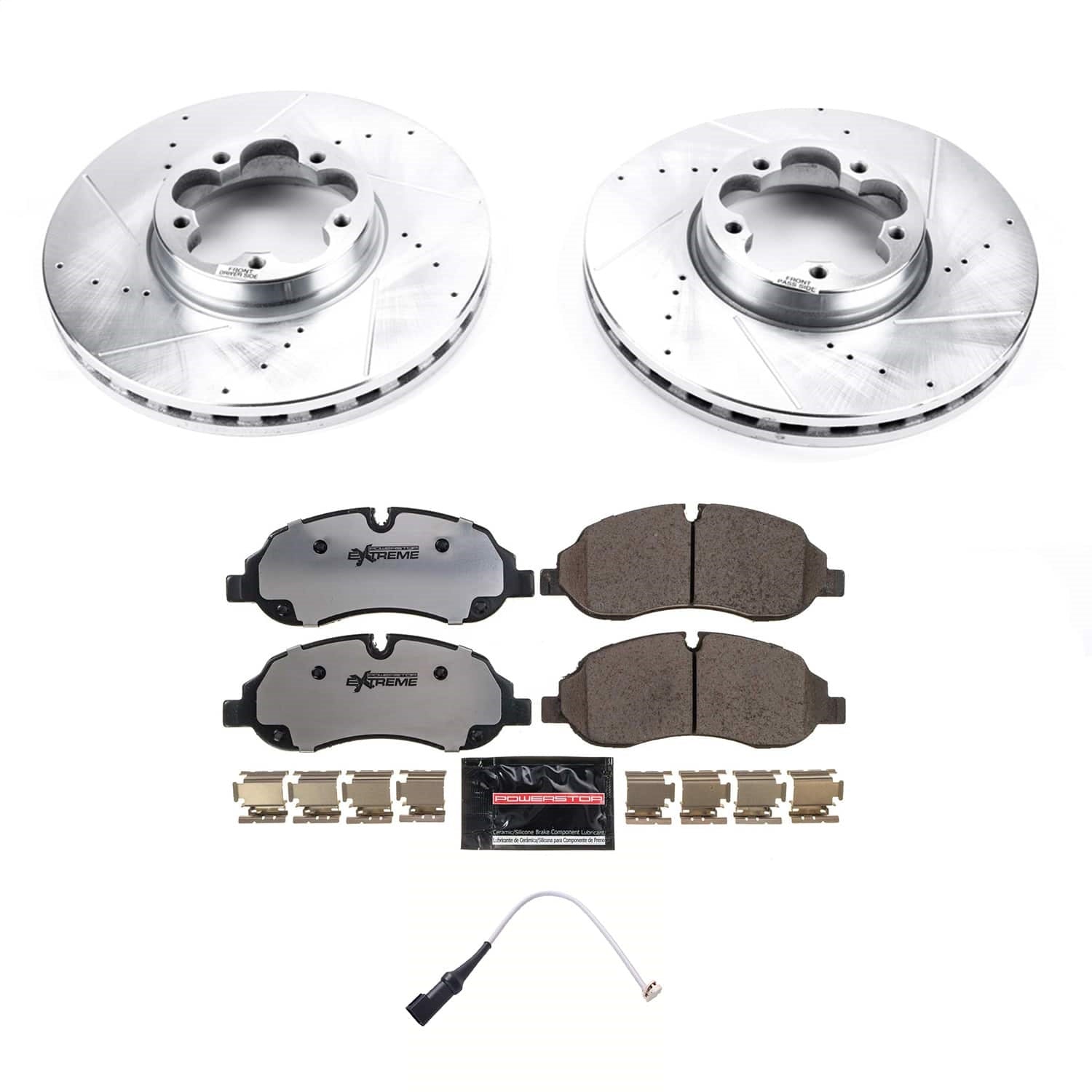 PowerStop Front Z36 Truck & Tow Brake Kit | Ford Transit-350 HD (2020–2022) (K8979-36)