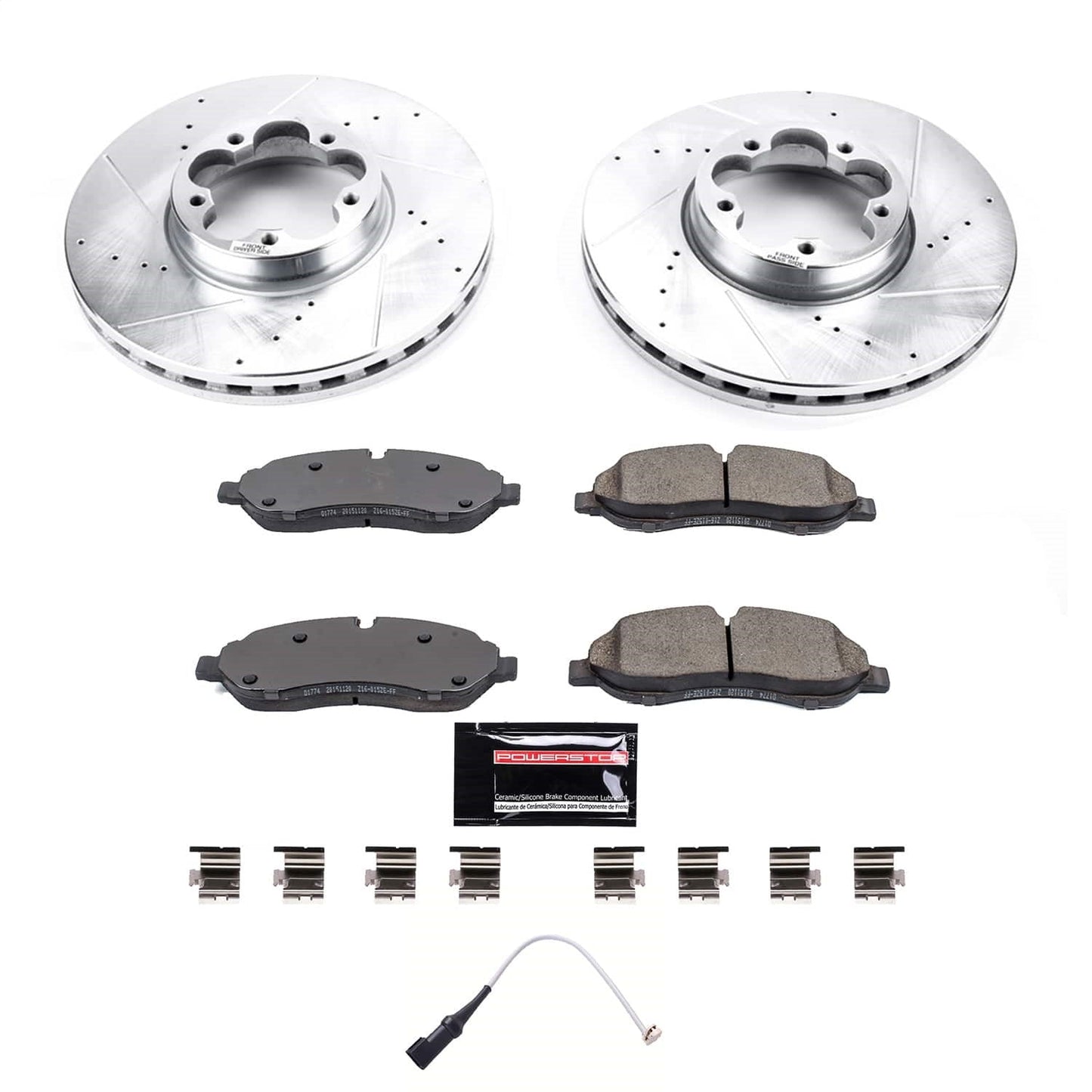 PowerStop Front Z23 Evolution Brake Kit | Ford Transit-350 HD 2020–2022 (K8979)