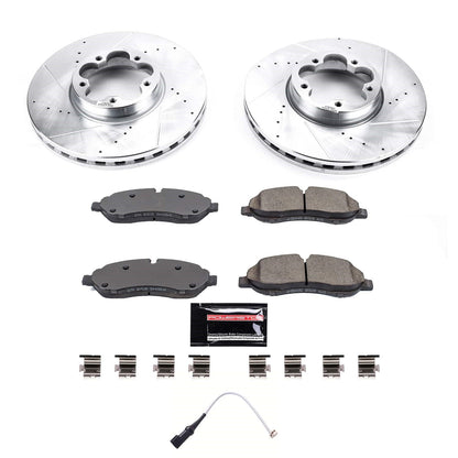 PowerStop Front Z23 Evolution Brake Kit | Ford Transit-350 HD 2020–2022 (K8979)