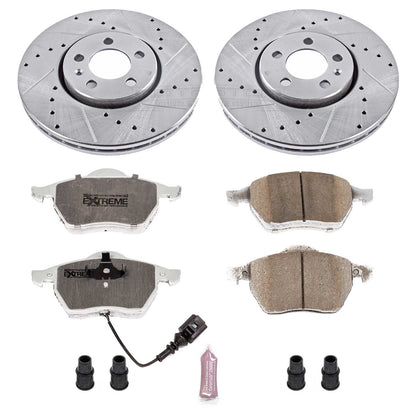 PowerStop Front Z26 Street Warrior Brake Kit | Volkswagen Beetle (1999–2010) (K898-26)
