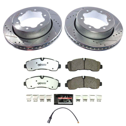 PowerStop Rear Z36 Truck & Tow Brake Kit | Ford Transit-350 HD 2020–2023 (K8981-36)