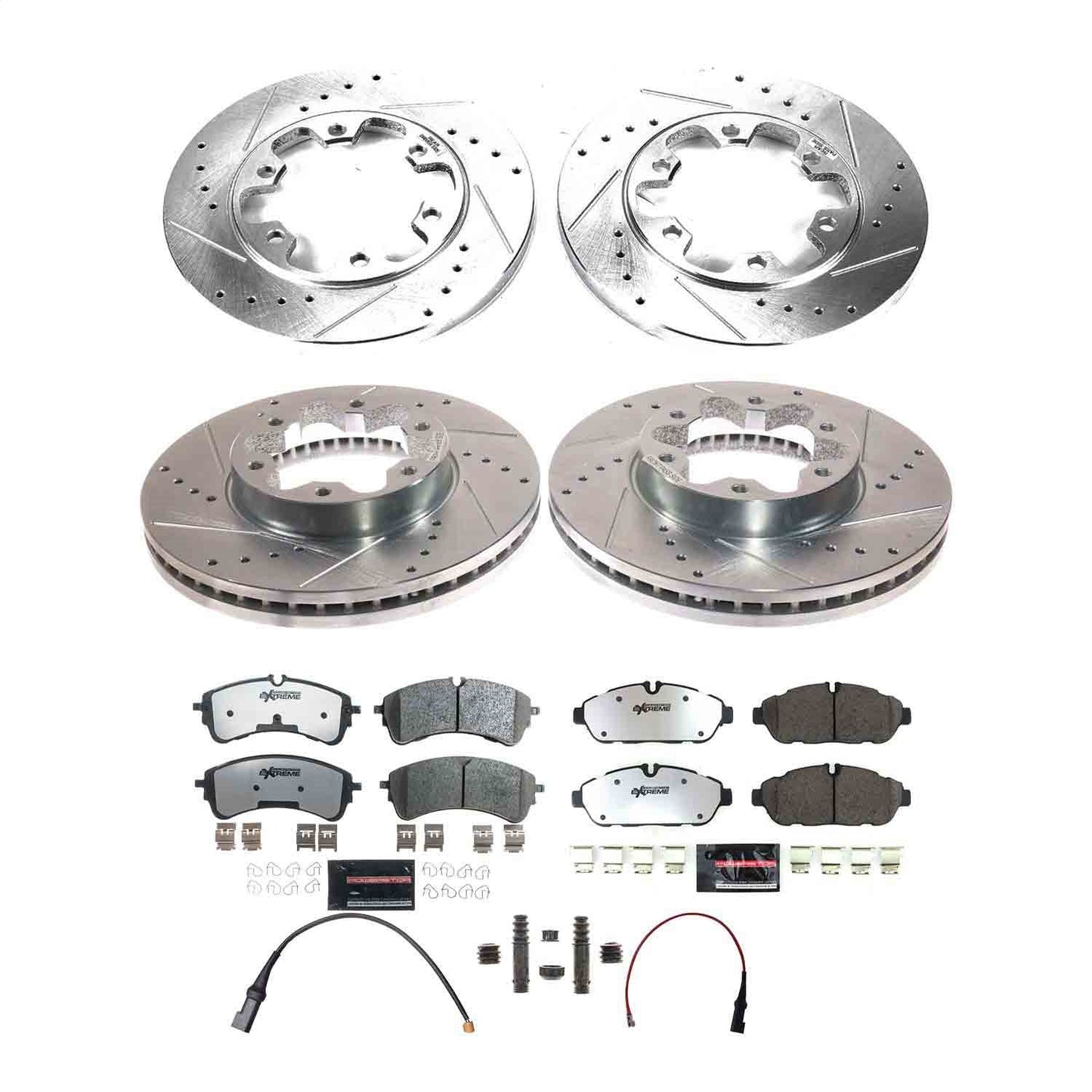 PowerStop Truck & Tow Brake Kit Front and Rear | Ford Transit-350 HD 2020–2023 (K8983-36)
