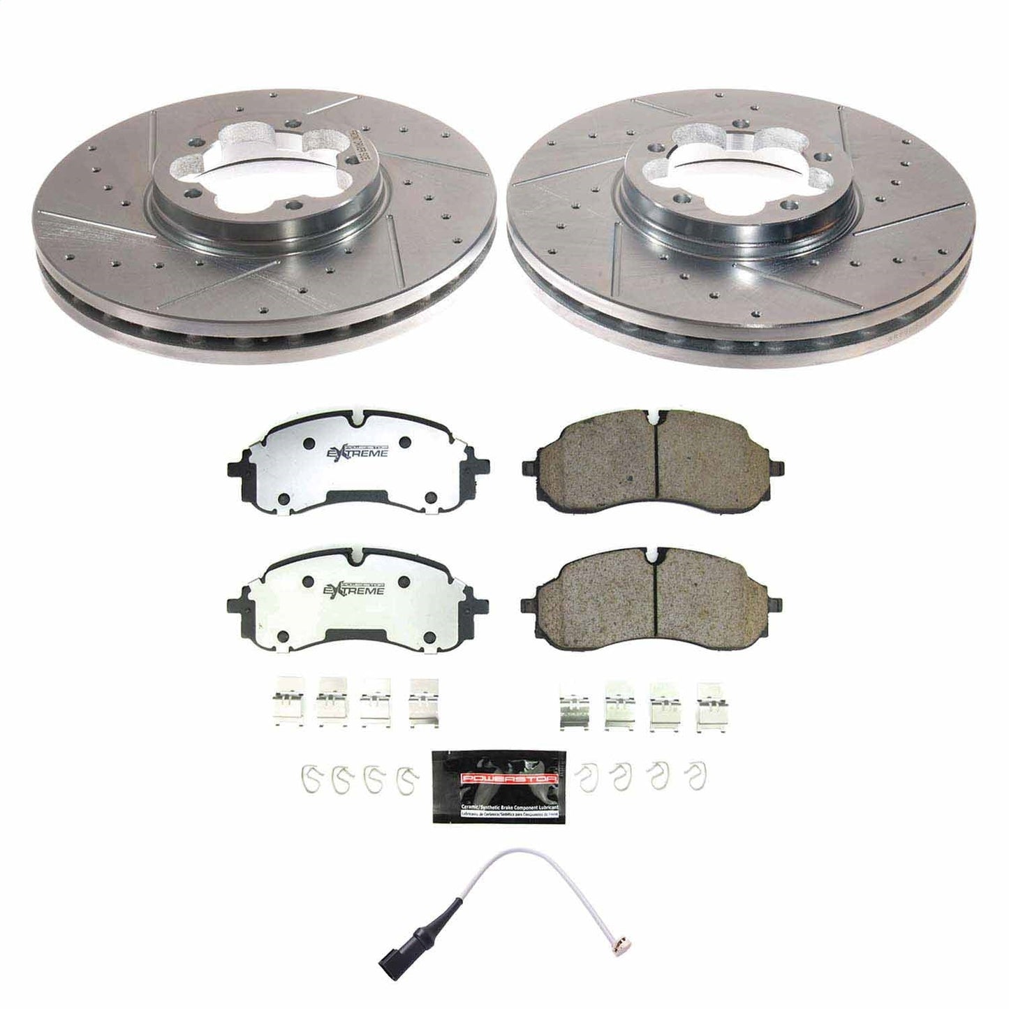 PowerStop Front Z36 Truck & Tow Brake Kit | Ford E-Transit (2022–2023) (K8985-36)