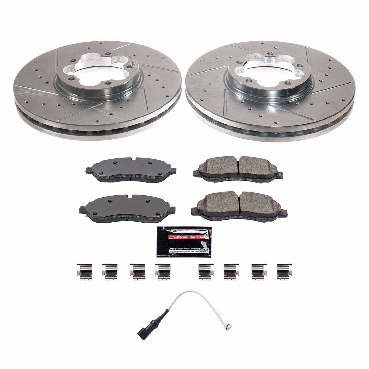 PowerStop Front Z23 Evolution Brake Kit | Ford Transit-150 (2020–2021) (K8988)