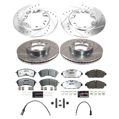 PowerStop Front and Rear Z36 Truck & Tow Brake Kit | Ford Transit-150 (2020) (K9001-36)
