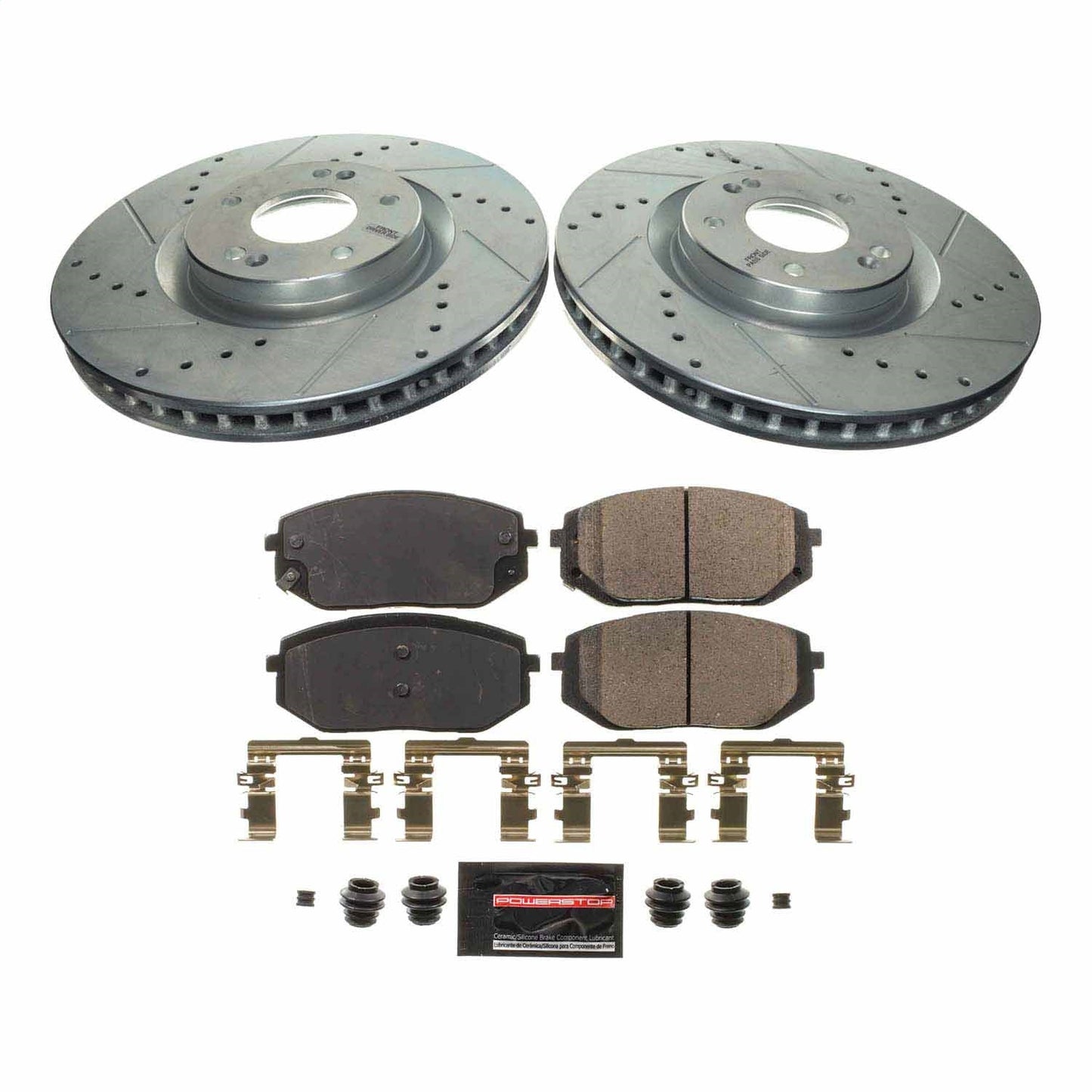 PowerStop Front Z23 Evolution Brake Kit | Hyundai Tucson 2022–2024 (K9008)