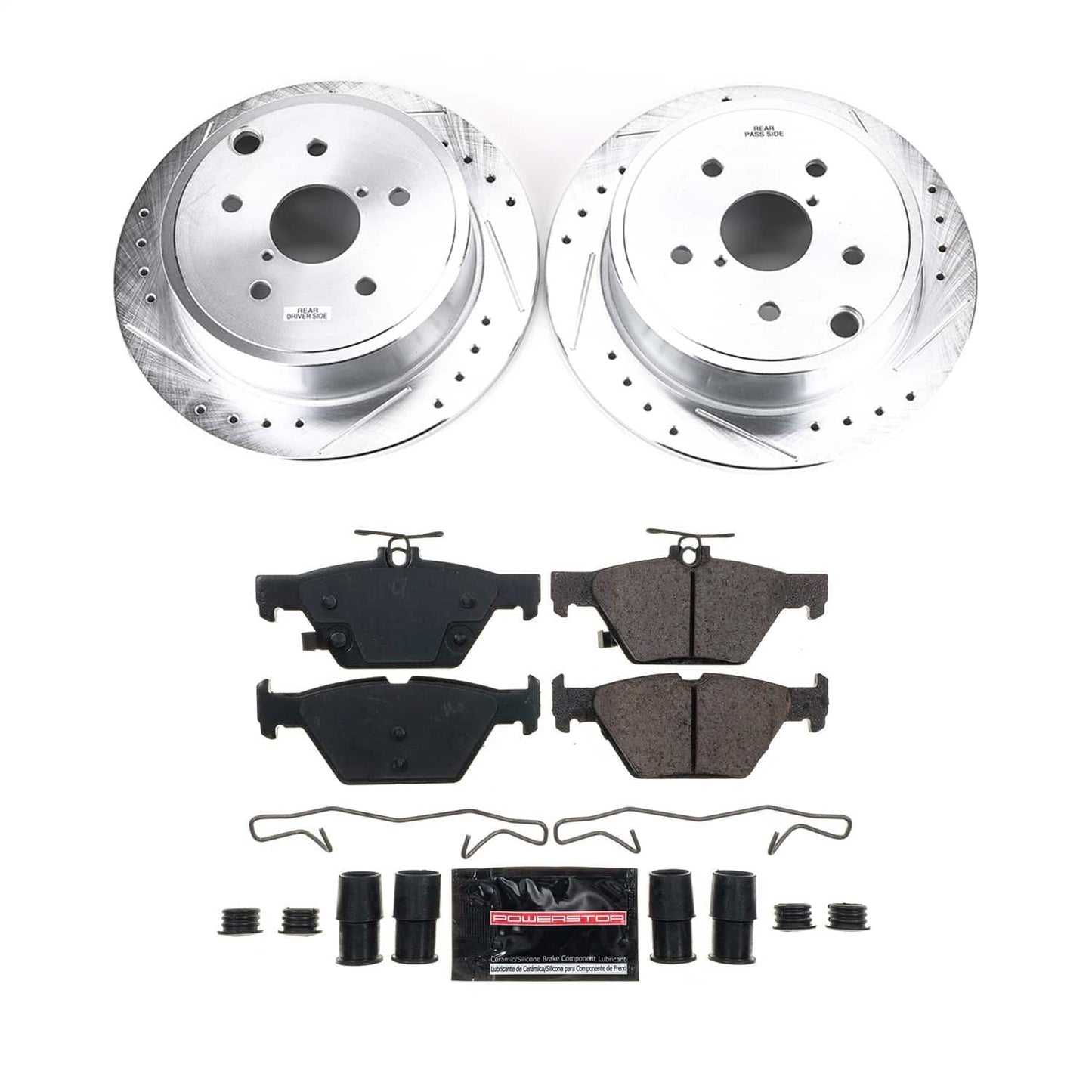 PowerStop Rear Z23 Evolution Brake Kit | Subaru WRX (2021) (K9014)