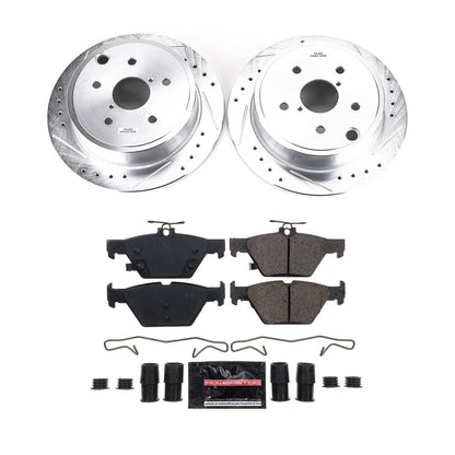 PowerStop Rear Z23 Evolution Brake Kit | Subaru WRX (2021) (K9014)