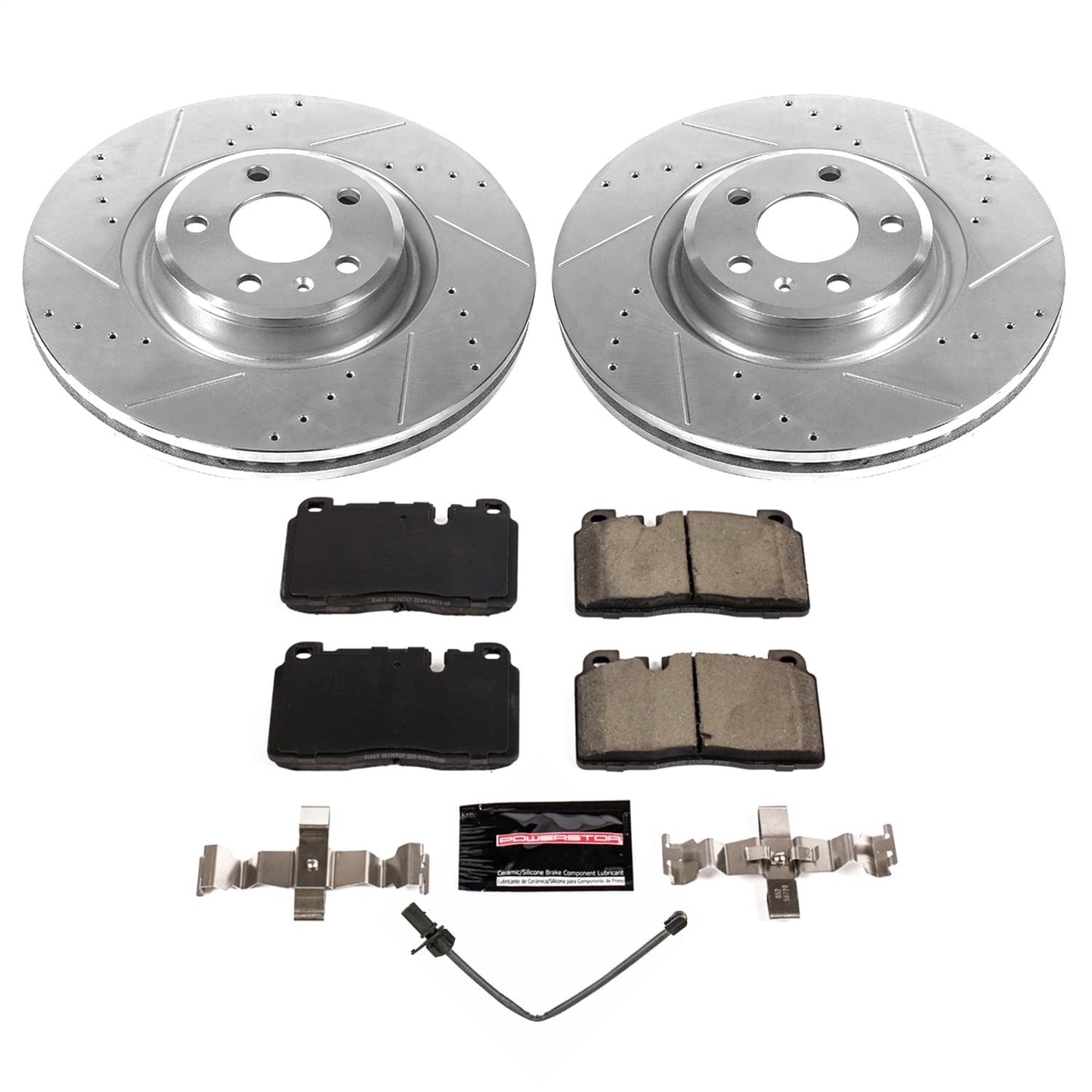 PowerStop Front Z23 Evolution Brake Kit | Audi Q5 (2013–2015) (K9025)