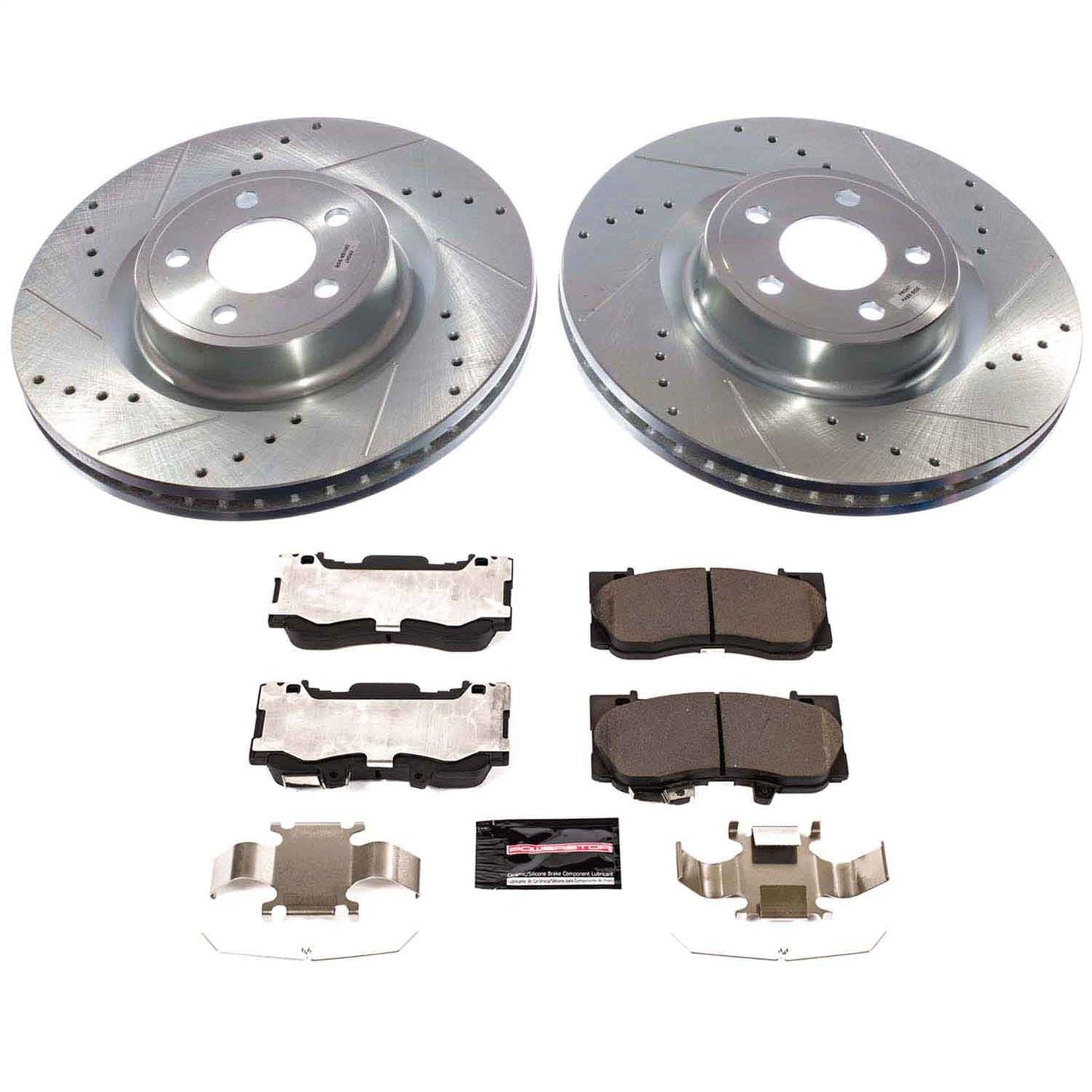 PowerStop Front Z23 Evolution Brake Kit | Ford Mustang 2021–2023 (K9029)