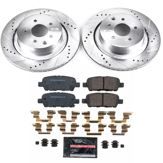 PowerStop Rear Z23 Evolution Brake Kit | Infiniti Q60 (2014–2015) (K9062)