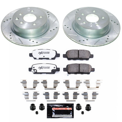 PowerStop Rear Z26 Street Brake Kit | Infiniti EX35 (2008–2009) (K9064-26)