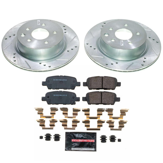 PowerStop Rear Z23 Evolution Brake Kit | Infiniti EX35 (2008–2009) (K9064)