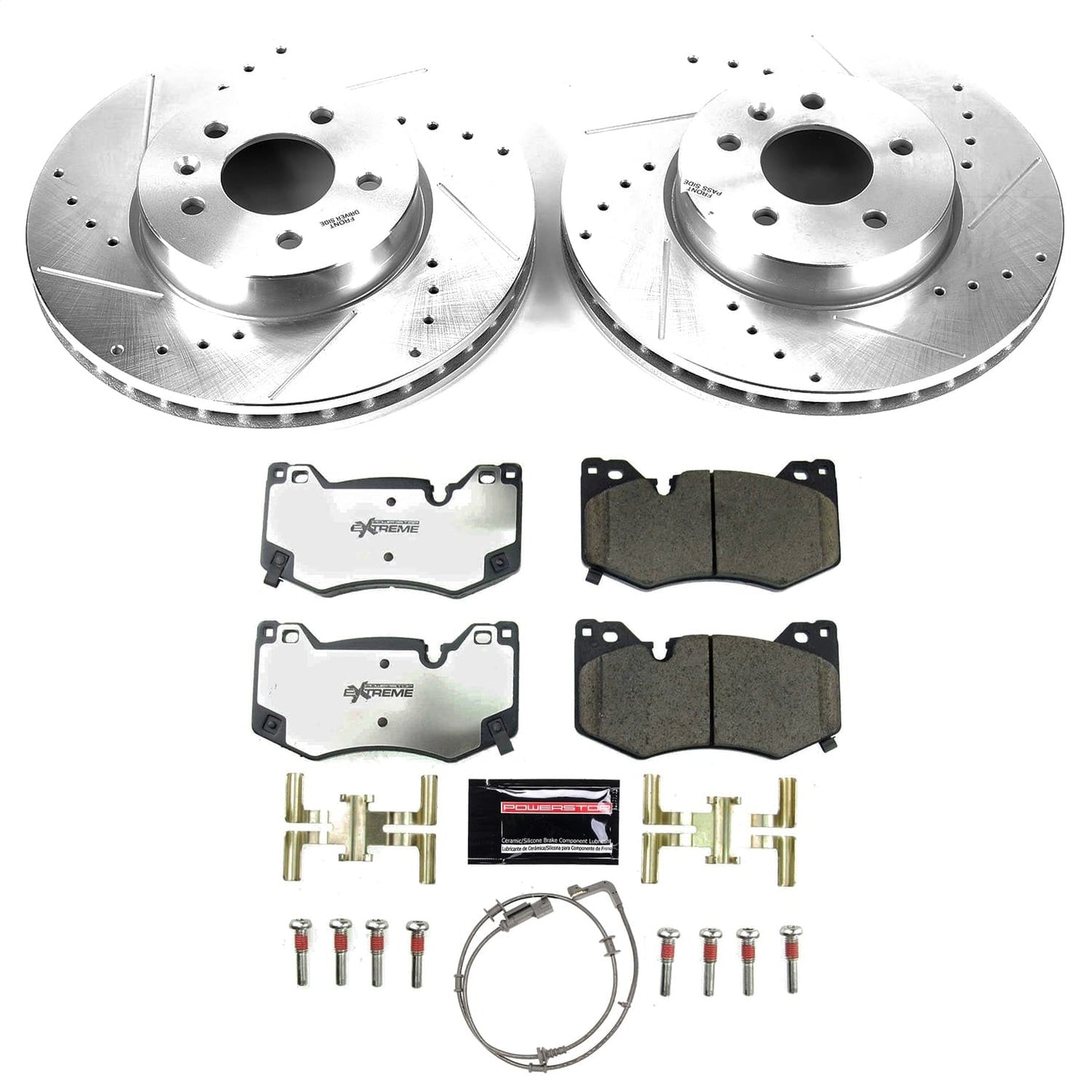 PowerStop Front Z26 Street Brake Kit | Cadillac CT4 (2020–2022) (K9074-26)