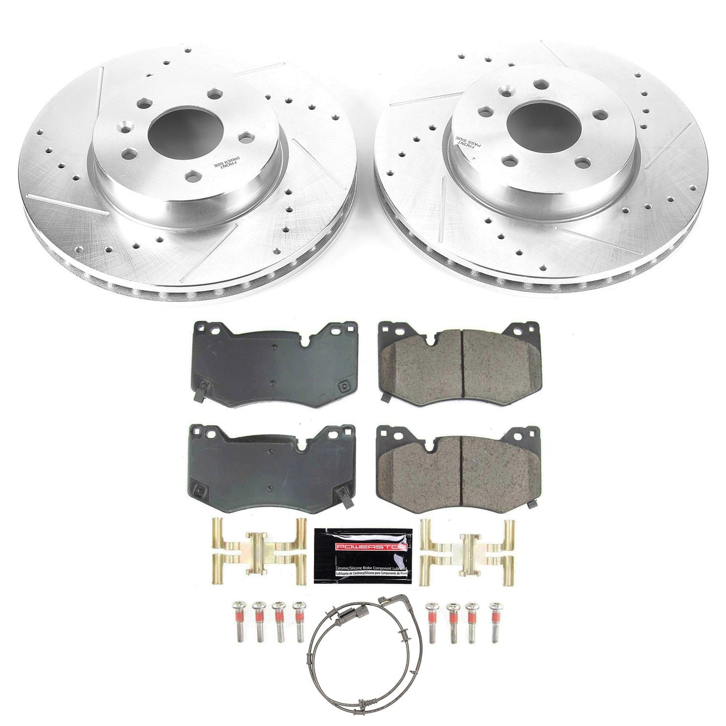 PowerStop Front Z23 Evolution Brake Kit | Cadillac CT4 (2020–2022) (K9074)